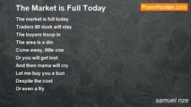 samuel nze - The Market is Full Today