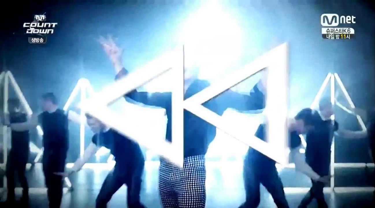 2014.11.06 MCountdown: Zhou Mi - Rewind ft Amber [HD]