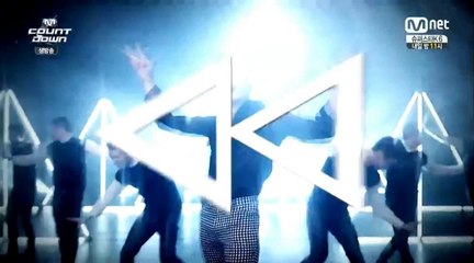 2014.11.06 MCountdown: Zhou Mi - Rewind ft Amber [HD]