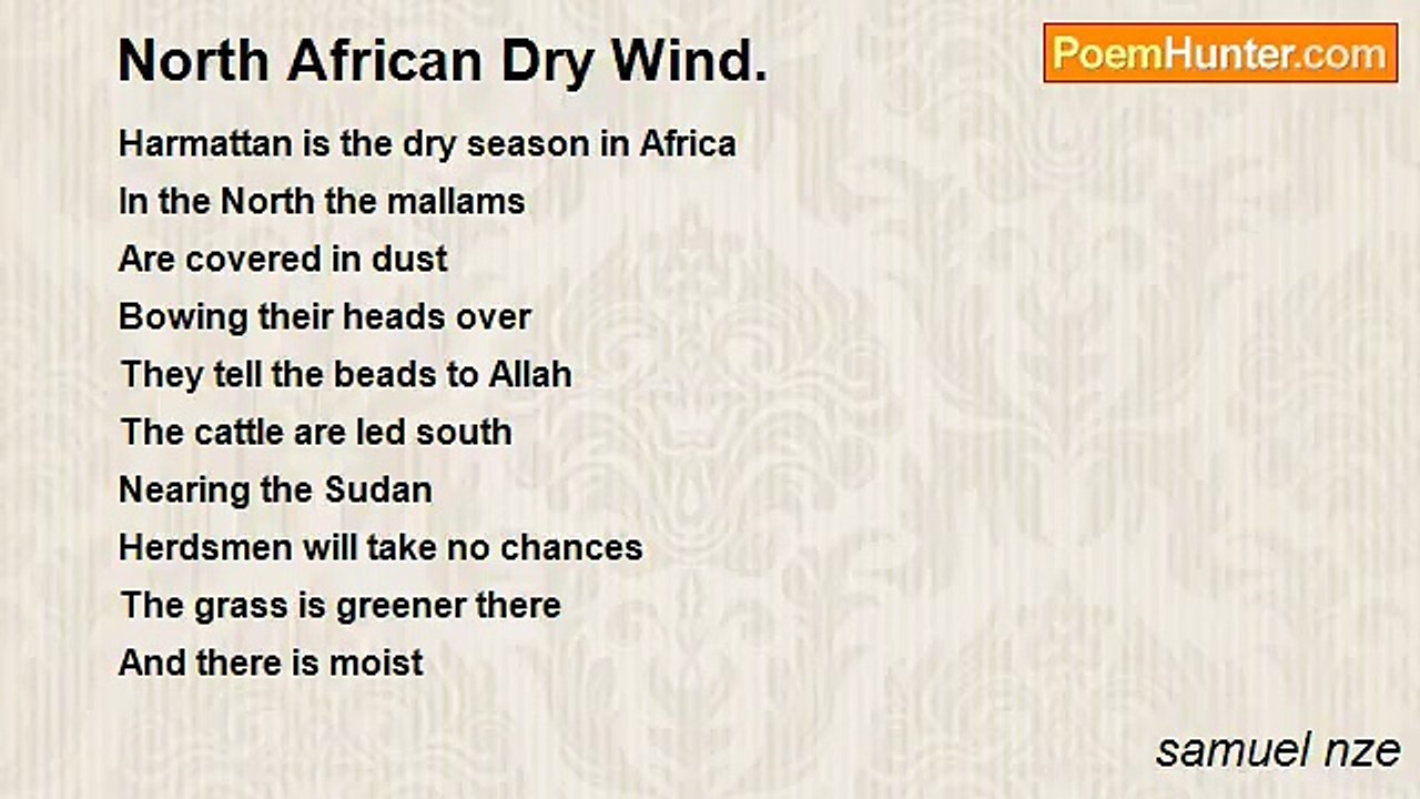 samuel nze - North African Dry Wind.