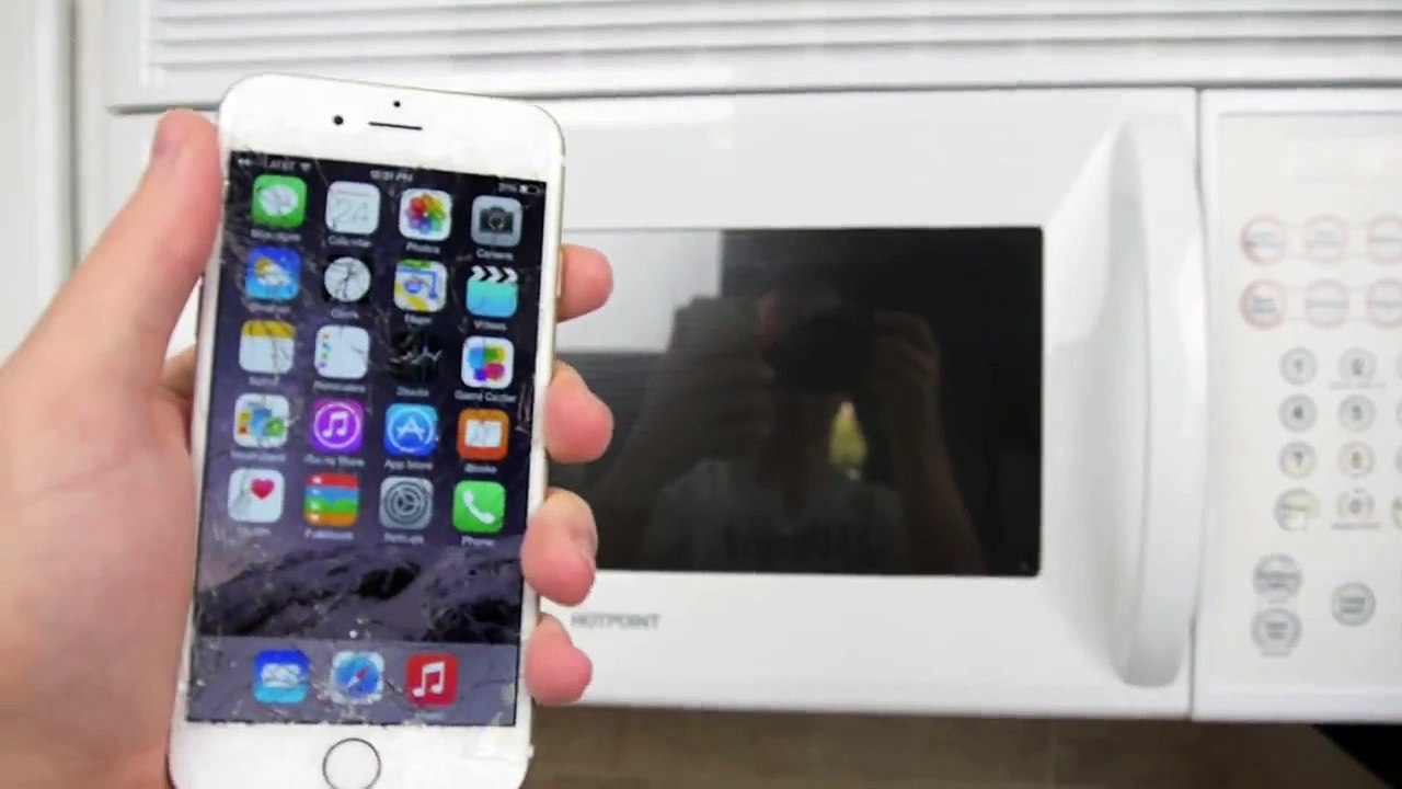 iPhone 6 Microwave Charge Wave Feature Works - 31% to 38%