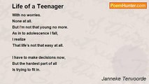 Janneke Tenvoorde - Life of a Teenager