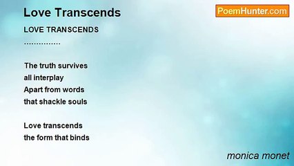 monica monet - Love Transcends