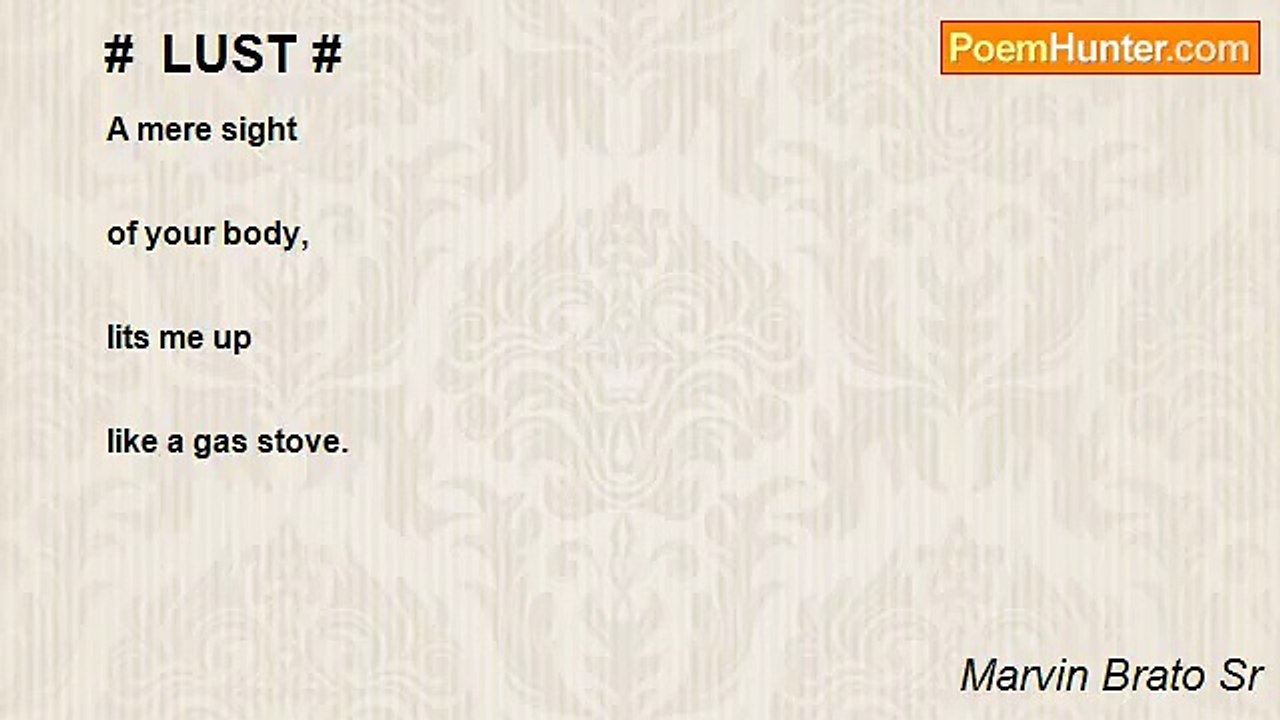Marvin Brato Sr - #  LUST #