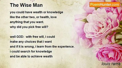 louis rams - The Wise Man