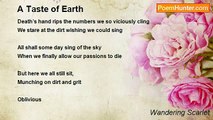 Wandering Scarlet - A Taste of Earth