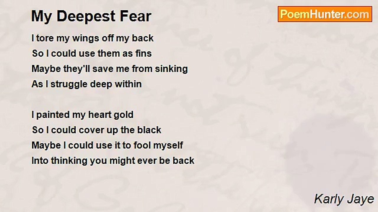 Karly Jaye - My Deepest Fear