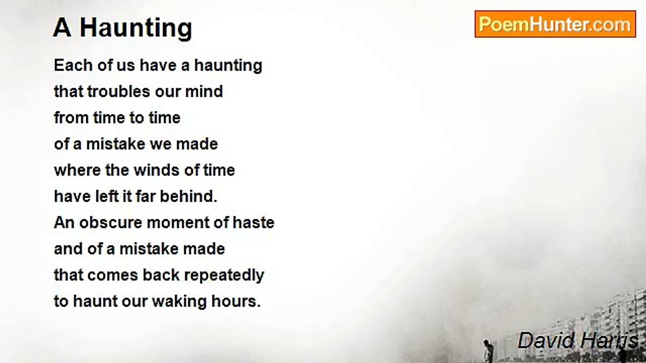 David Harris - A Haunting