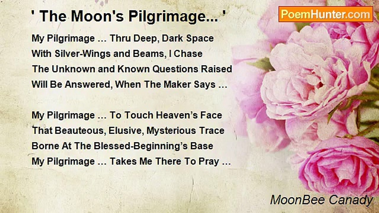 MoonBee Canady - ' The Moon's Pilgrimage... '