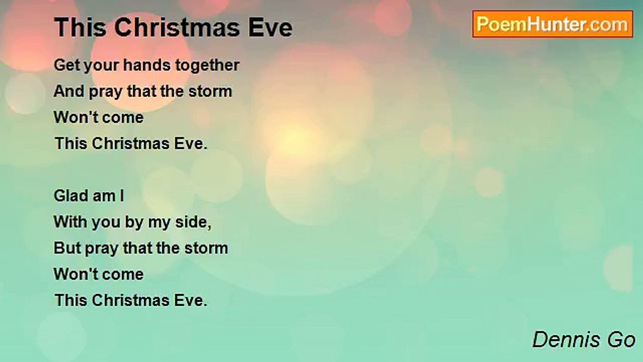 Dennis Go - This Christmas Eve