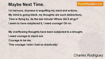 Charles Rodriguez - Maybe Next Time.