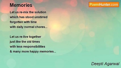 Deepti Agarwal - Memories
