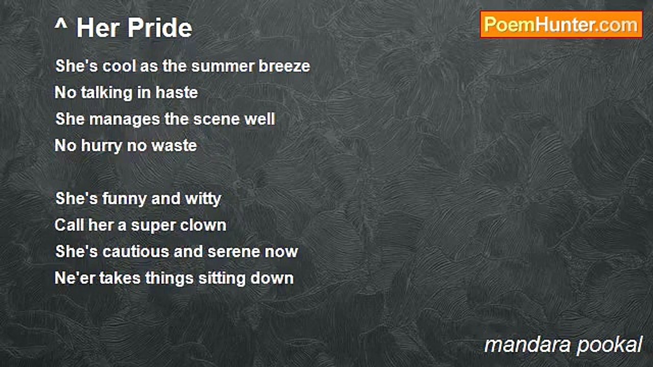 mandara pookal - ^ Her Pride