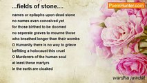 wardha jawdat - ...fields of stone....
