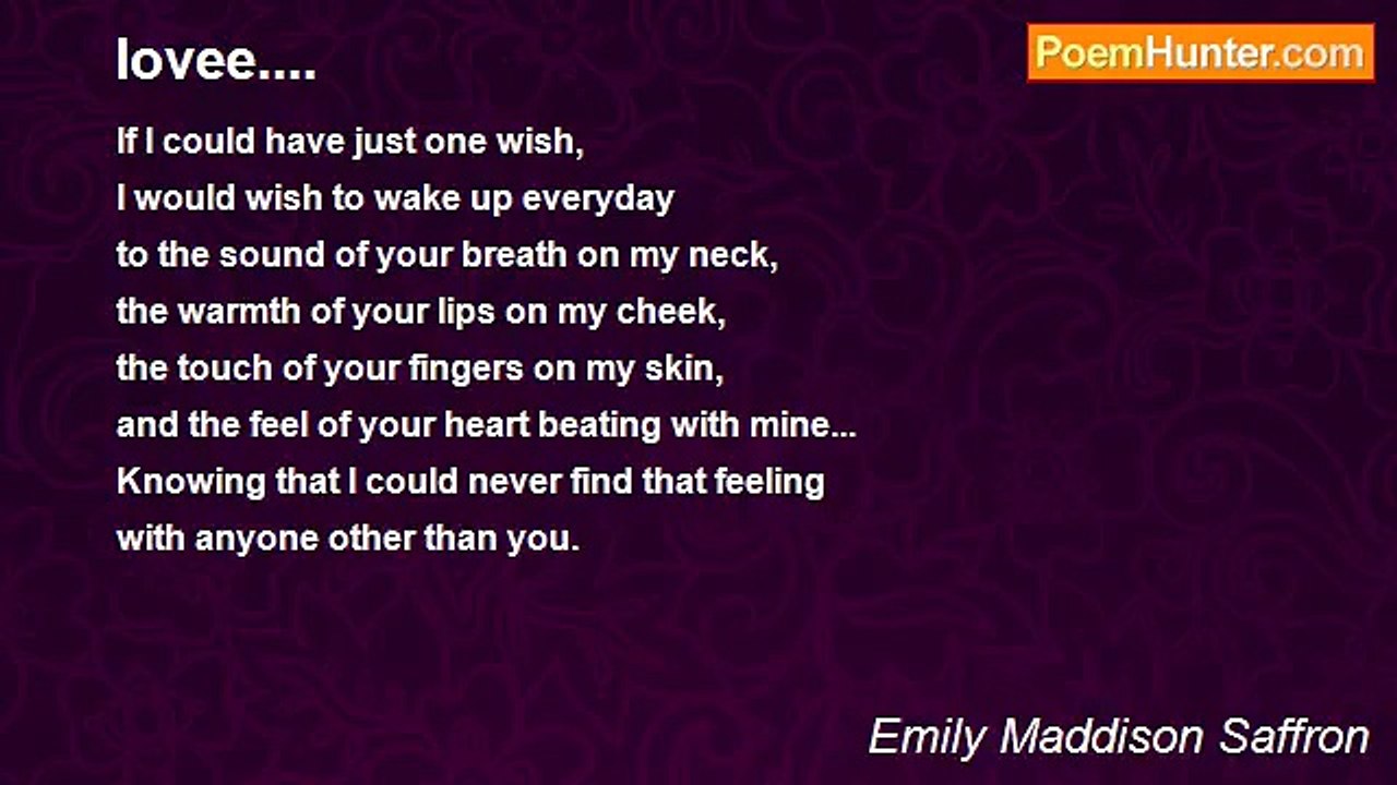 Emily Maddison Saffron - lovee....