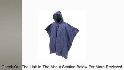 Frogg Toggs Action Poncho, Blue Review