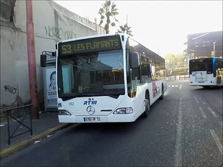 [Sound] Bus Mercedes-Benz Citaro n°352 de la RTM - Marseille sur la ligne 33