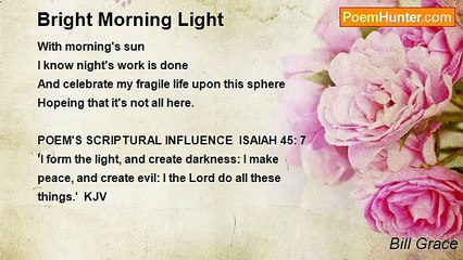 Bill Grace - Bright Morning Light