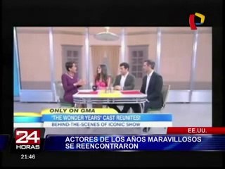 Solo para Rockeros - actores Los años maravillosos se reencuentran TV y  otros recuentros Nostagicos