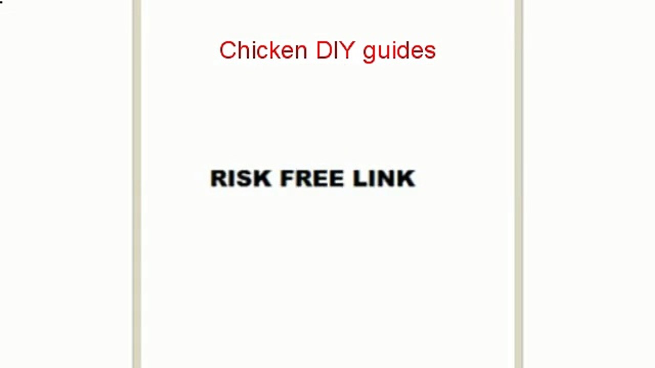 Chicken DIY guides Download Free [chicken diy guides review 2014]