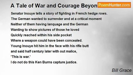 Bill Grace - A Tale of War and Courage Beyond