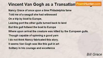 Bill Grace - Vincent Van Gogh as a Transatlantic  Seagull