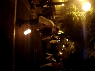 Premières flammes au bolas