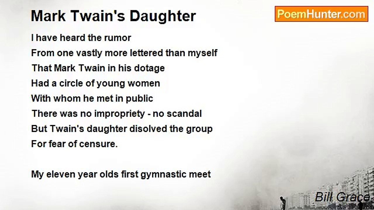 Bill Grace - Mark Twain's Daughter