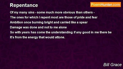 Bill Grace - Repentance