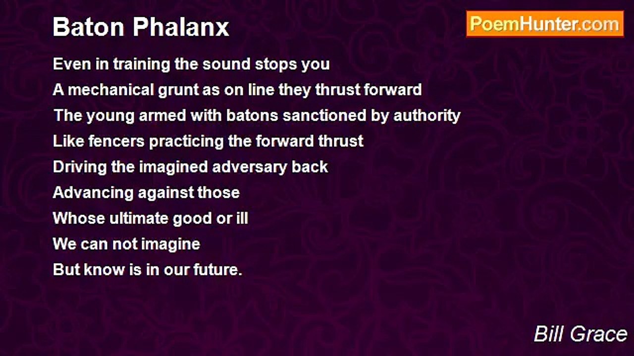 Bill Grace - Baton Phalanx