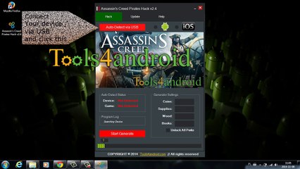 Assassin's Creed Pirates Hack Cheat ifunbox android download