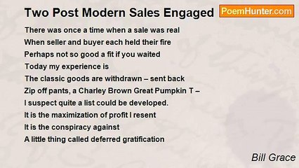 Bill Grace - Two Post Modern Sales Engaged