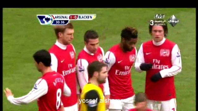 ارسنال 7-1 بلاك بيرن ، موسم 2011-12 تعليق عيسى الحربين
