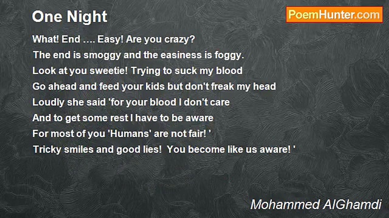 Mohammed AlGhamdi - One Night