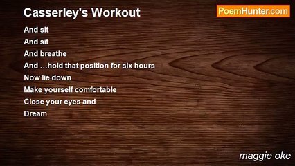 maggie oke - Casserley's Workout