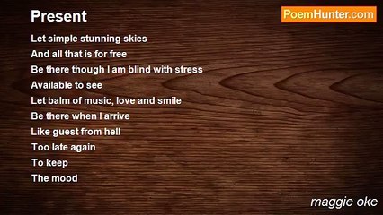 maggie oke - Present