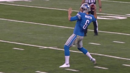 Lions fake punt to pick up first down