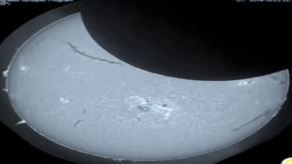 THE PARTIAL SOLAR ECLIPSE OVER NORTH AMERICA OF OCT 2014