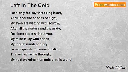 Nick Hilton - Left In The Cold