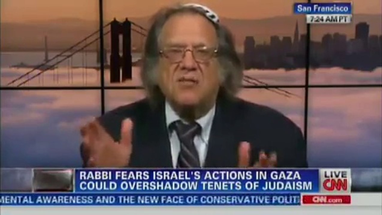 CNN Jewish American Rabbi Israel killed 1,000 Civilains