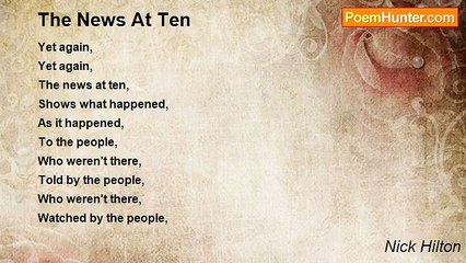 Nick Hilton - The News At Ten