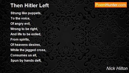 Nick Hilton - Then Hitler Left