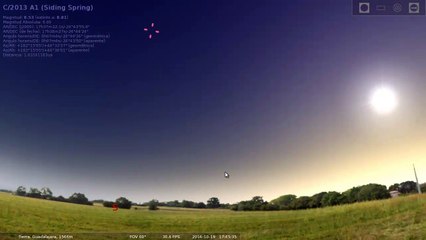 How to See Comet  Siding Spring C2014 A1  10-19-2014