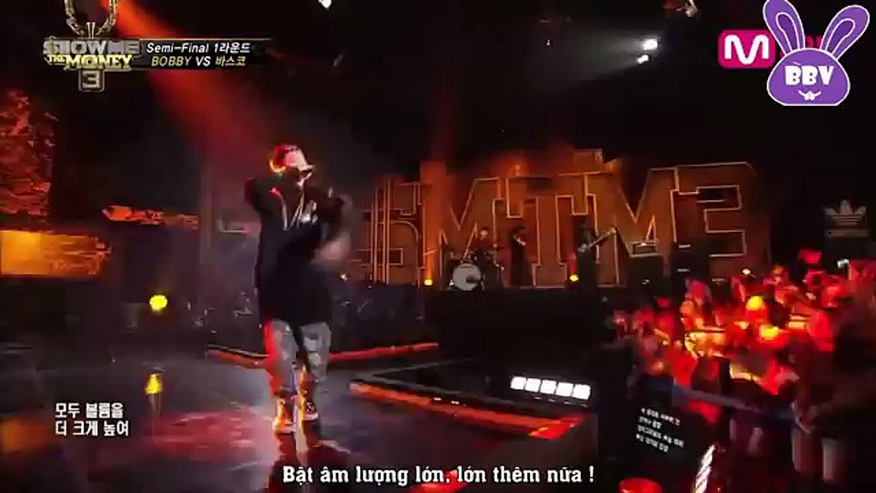 [BBV][Vietsub] SMTM3 Ep9 Semi_Final (YGGR#HIPHOP-Bobby)