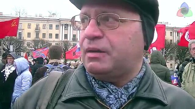 Митинг за Донбасс в Питере