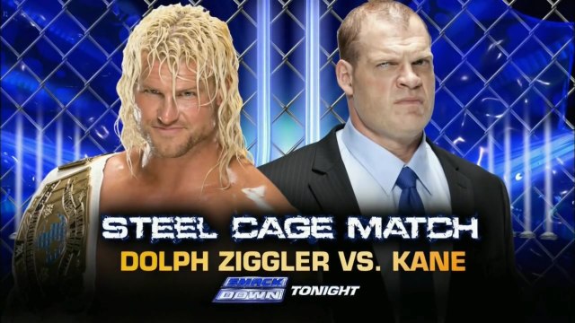 Dolph Ziggler vs. Kane, Steel Cage Match, WWE SmackDown 2014.11.07