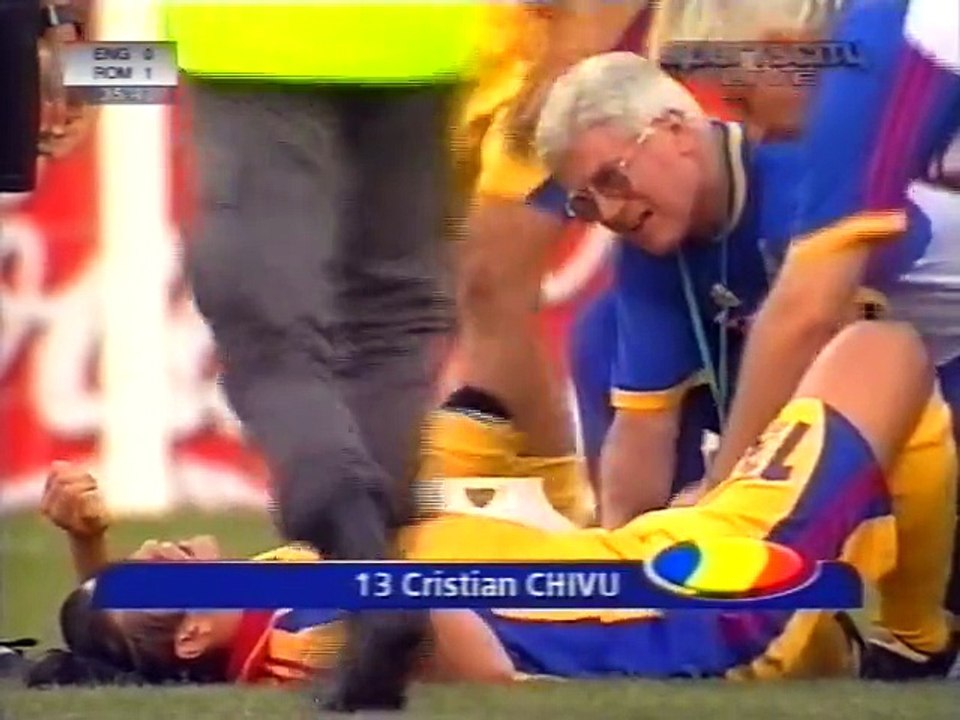 UEFA EURO 2000 Group A Day 3 - England vs Romania