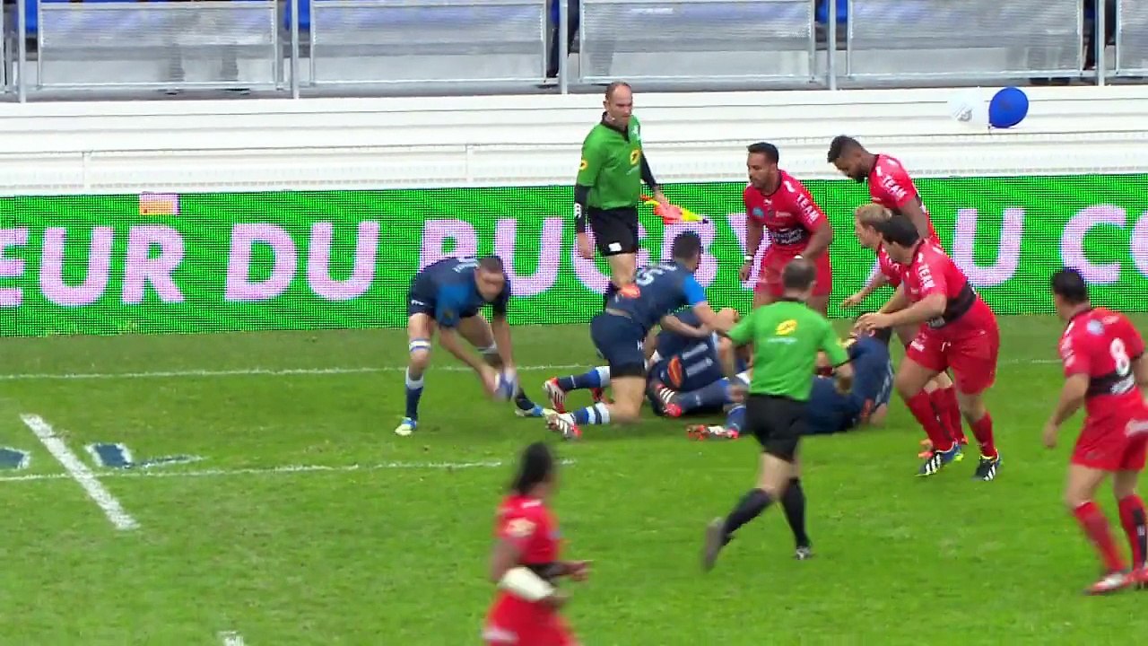 TOP14 - Castres-Toulon: Essai Sitiveni Sivivatu (CAS) - J11 - Saison 2014/2015
