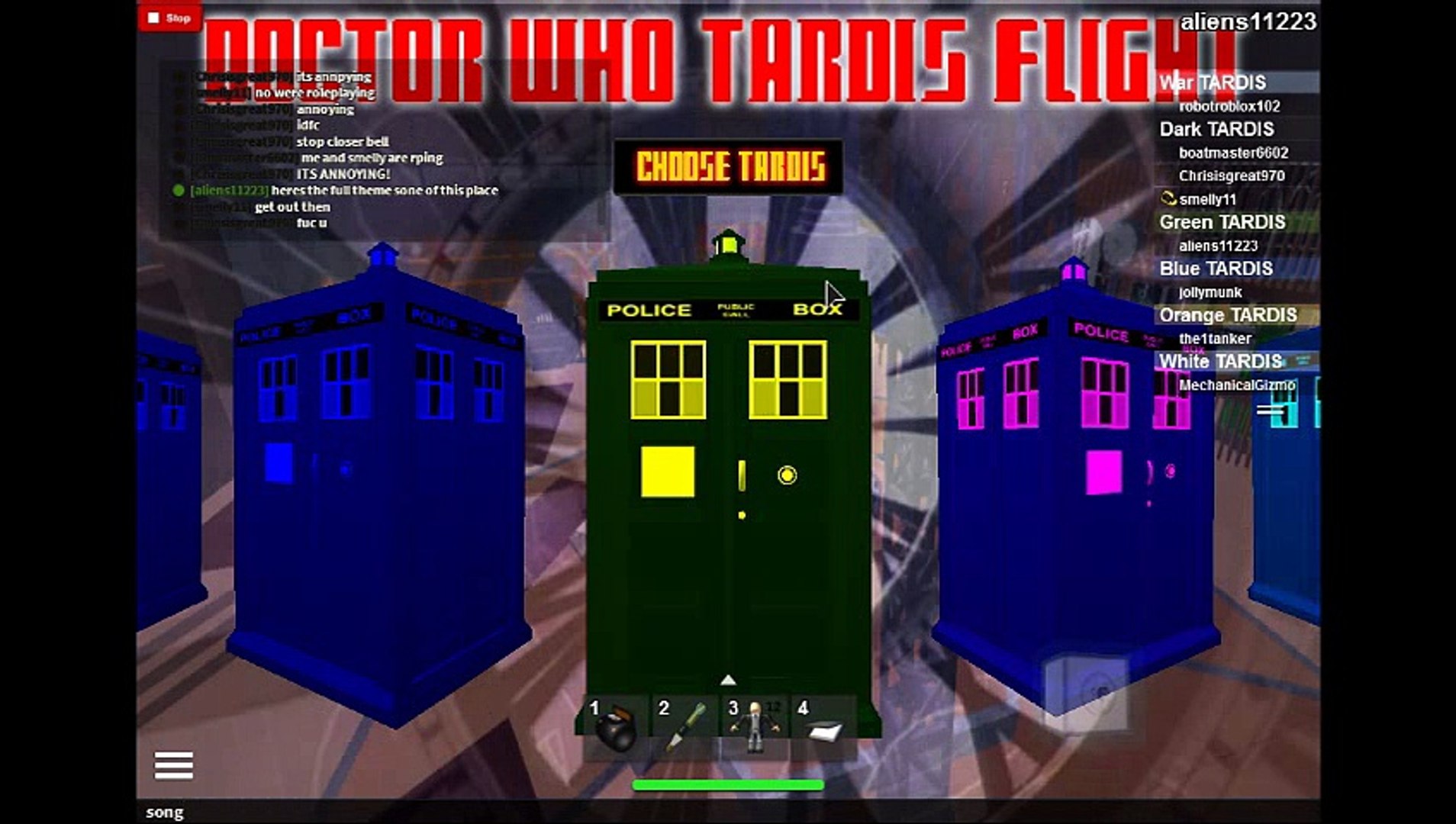 Doctor Who Tardis Flight Classic