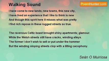 Seán O Muiríosa - Walking Sound